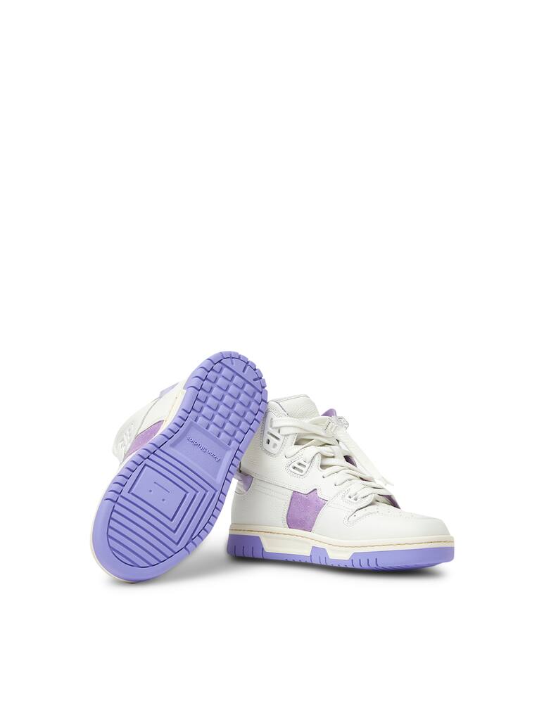 rinascente Acne Studios Sneakers alte imbottite Face - bianco