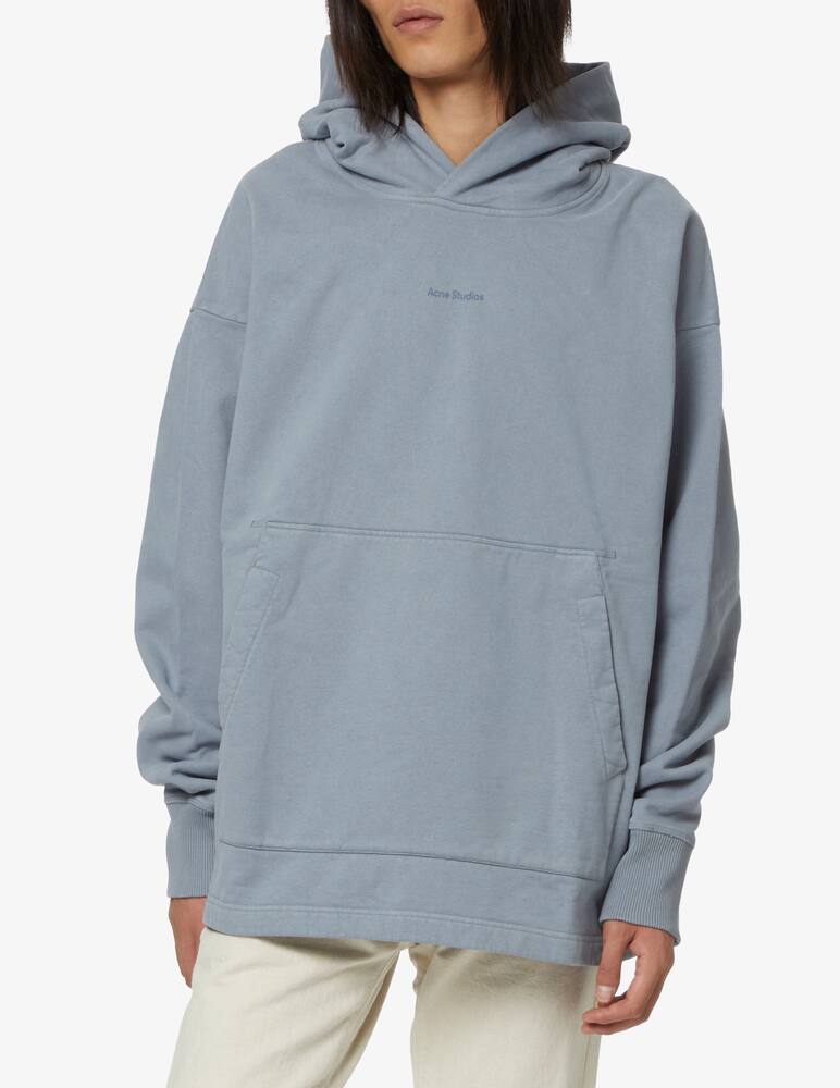 Acne Studios Oversize hoodie logo - Grey - picture 1
