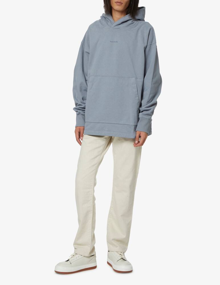 rinascente Acne Studios Oversize hoodie logo - Grey