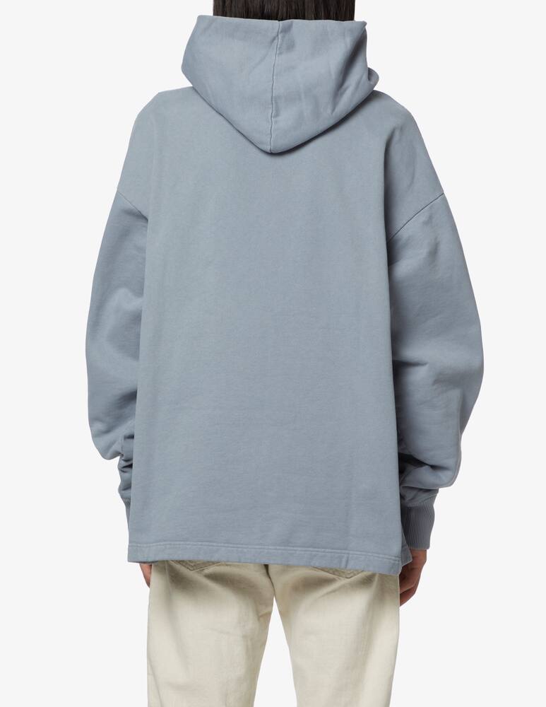 Acne Studios Oversize hoodie logo - Grey - picture 3