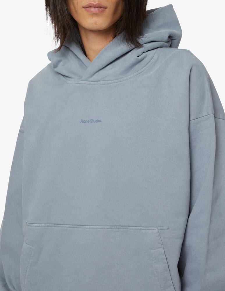 Acne Studios Oversize hoodie logo - Grey - picture 4