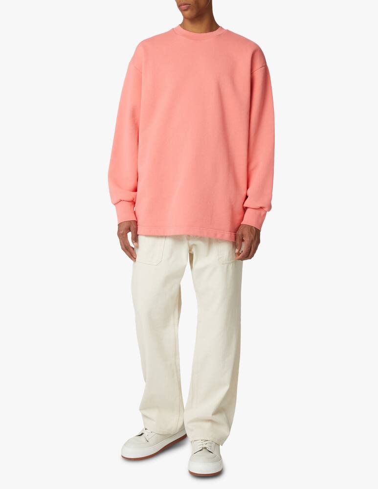 rinascente Acne Studios Circus logo back sweatshirt - pink