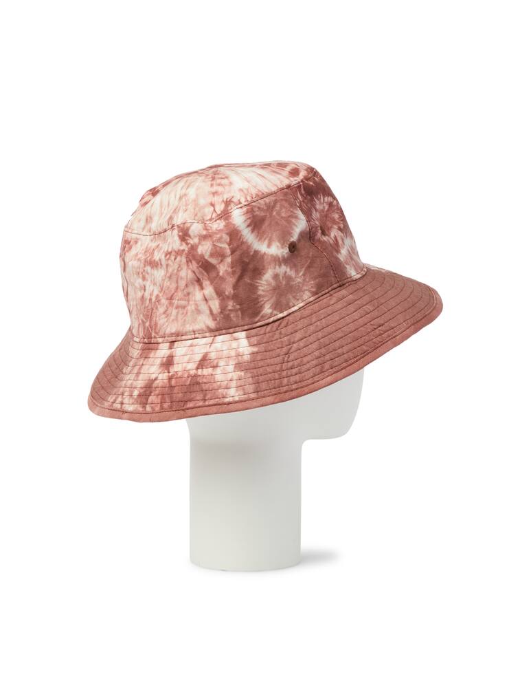 rinascente Acne Studios Brimmo tie dye popline - pink