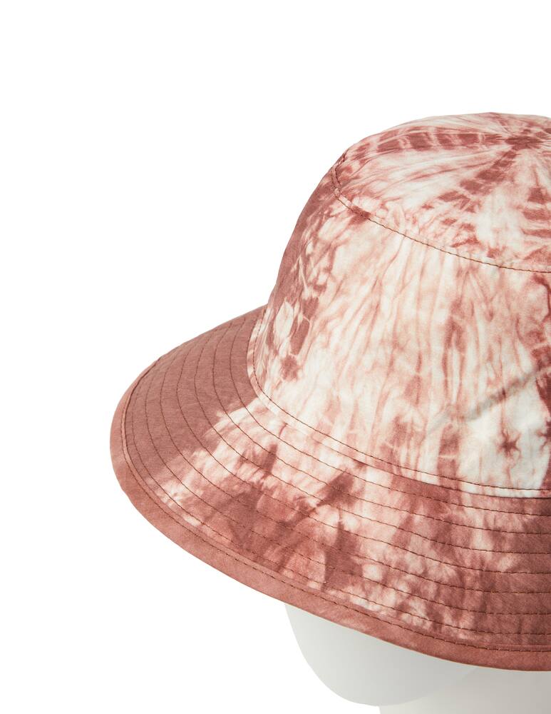 rinascente Acne Studios Brimmo tie dye popline - pink