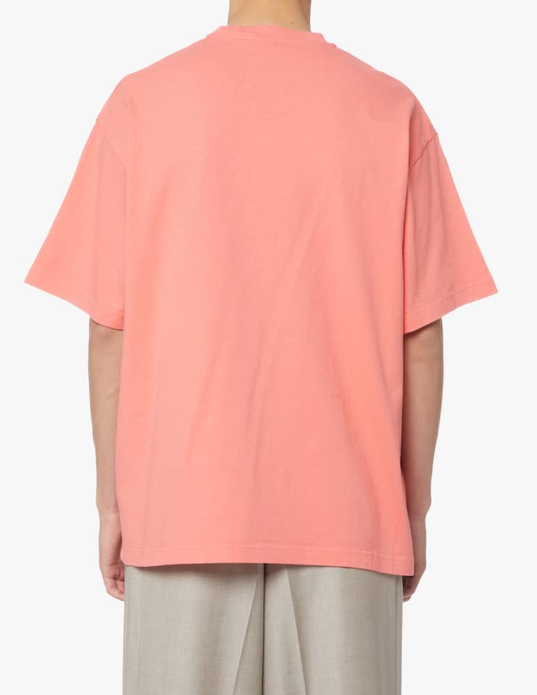 rinascente Acne Studios T-shirt circus logo - pink