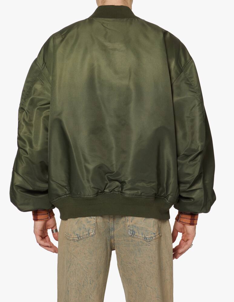 rinascente Acne Studios Bomber tie dye - green