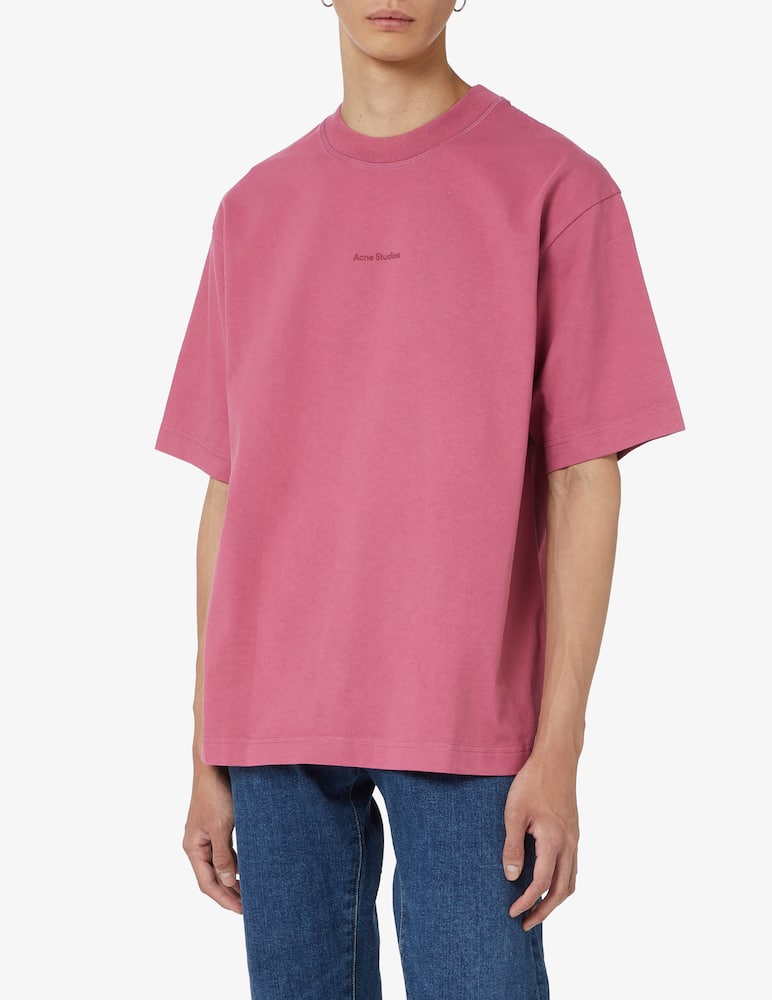 Acne Studios T-shirt logo - Pink - picture 1 Acne Studios T-shirt logo - Pink - picture 1