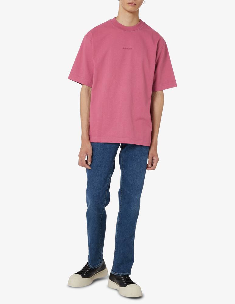 rinascente Acne Studios T-shirt logo - Pink
