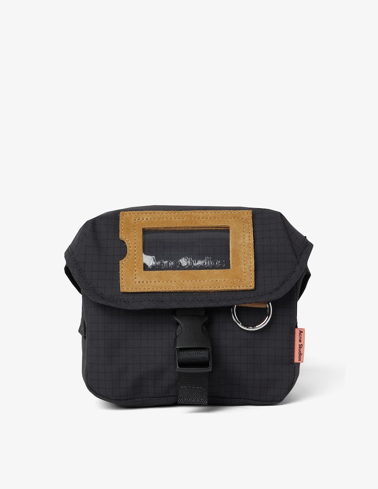 rinascente Acne Studios Borsa a tracolla nylon con logo 