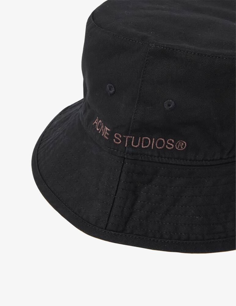 rinascente Acne Studios Logo bucket hat 