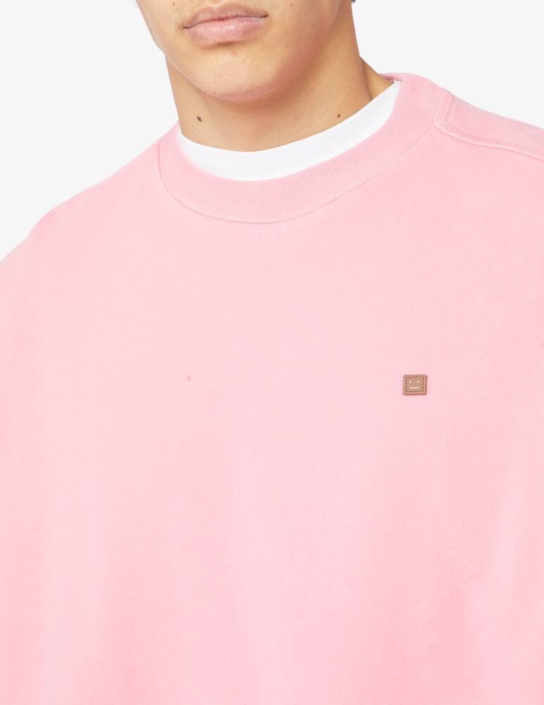rinascente Acne Studios Over fit fade sweater Pink 