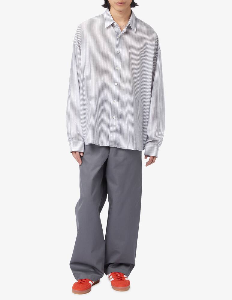 rinascente Acne Studios Logo striped shirt