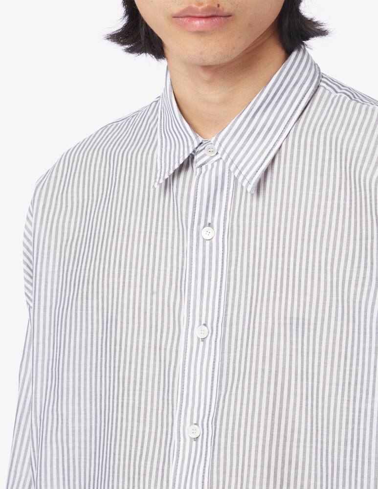 rinascente Acne Studios Logo striped shirt