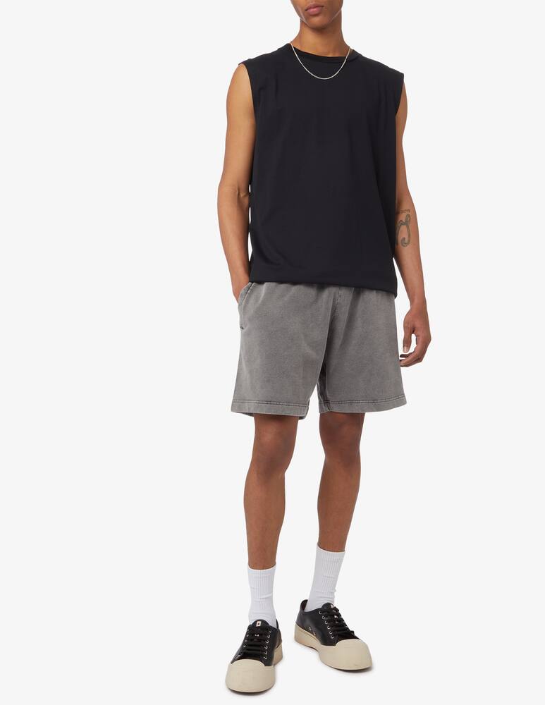 rinascente Acne Studios Pantaloni corti felpa faded 