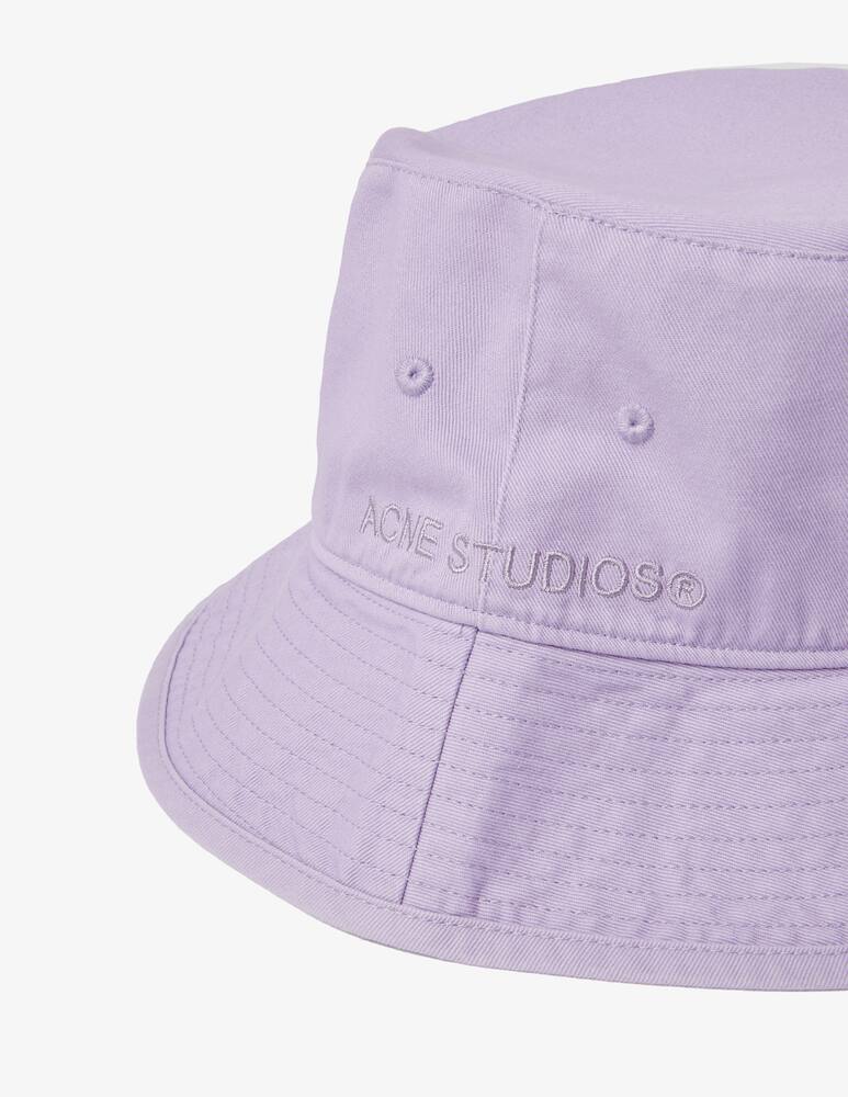 rinascente Acne Studios Logo bucket hat 