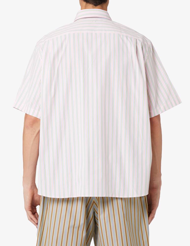 Acne Studios Camicia maniche corte a righe face - immagine 3 Acne Studios Camicia maniche corte a righe face - immagine 3