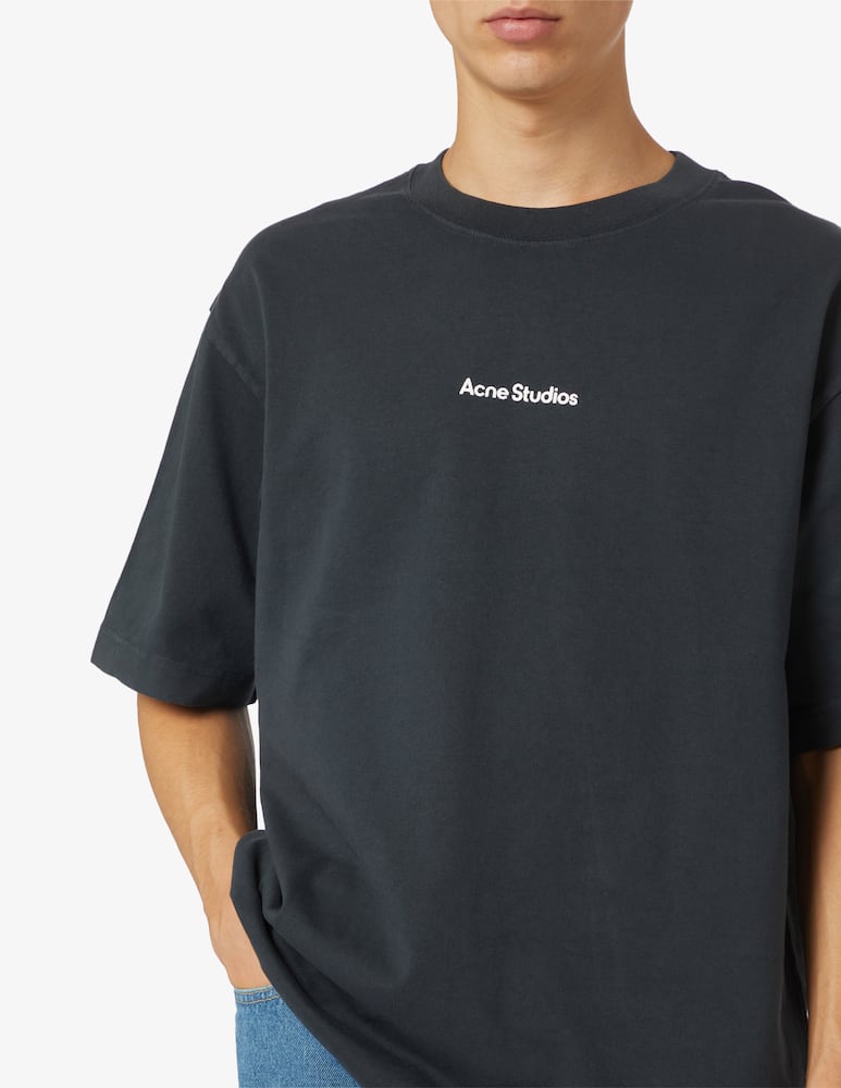 rinascente Acne Studios Small logo front t-shirt
