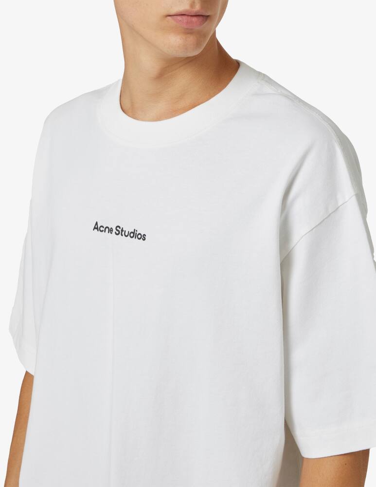 rinascente Acne Studios Small logo front t-shirt