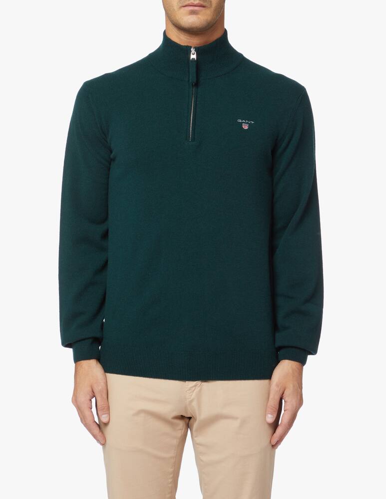 rinascente Gant Maglia mezza zip in lana