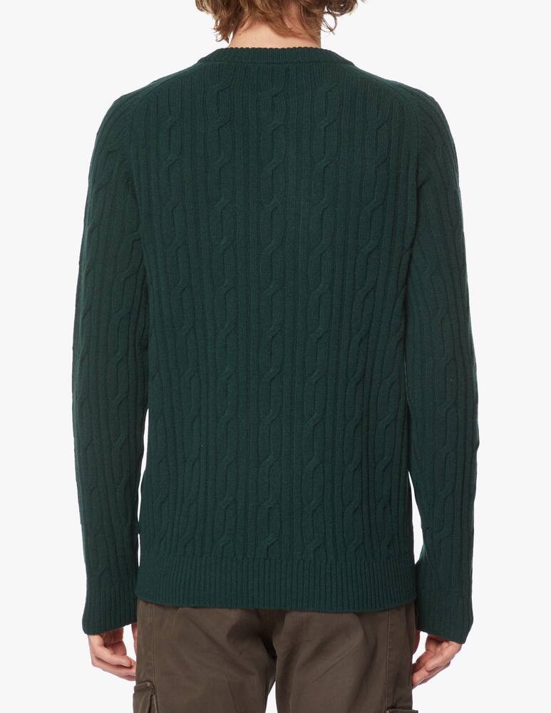 rinascente Gant Braided wool roundneck jumper