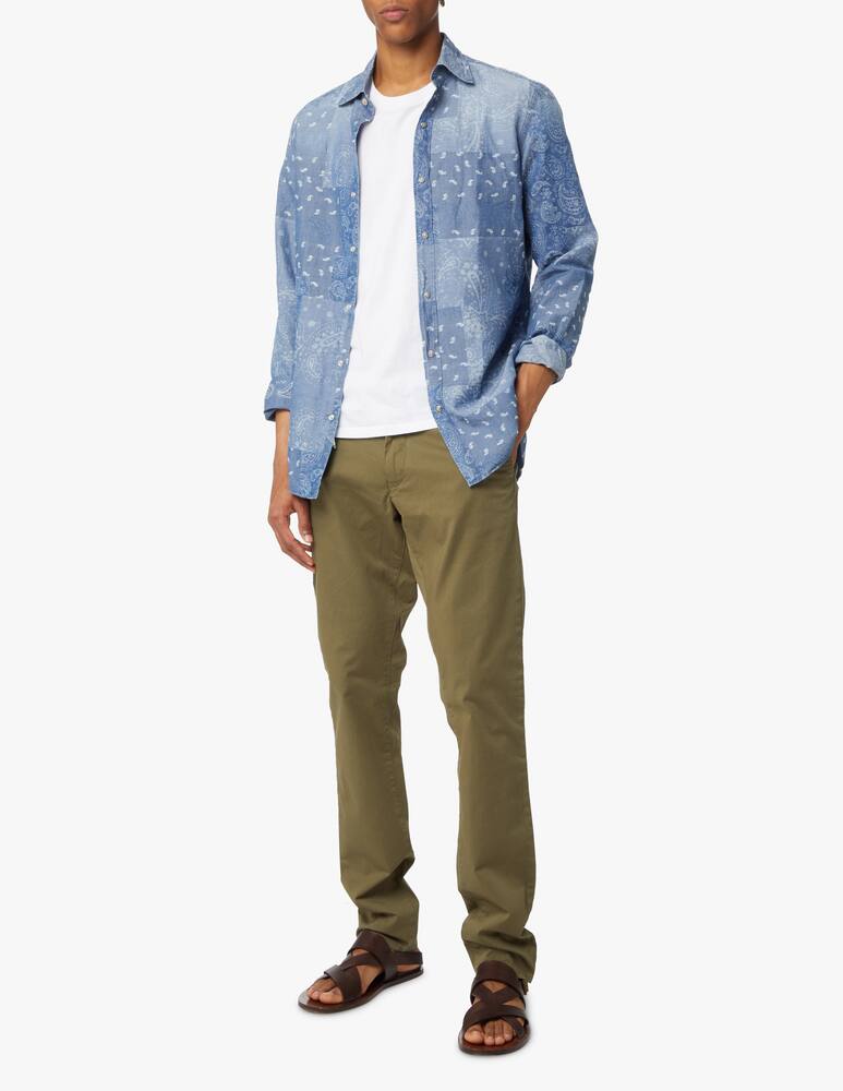 Gant Twill slim chino pant - green - picture 1 Gant Twill slim chino pant - green - picture 1
