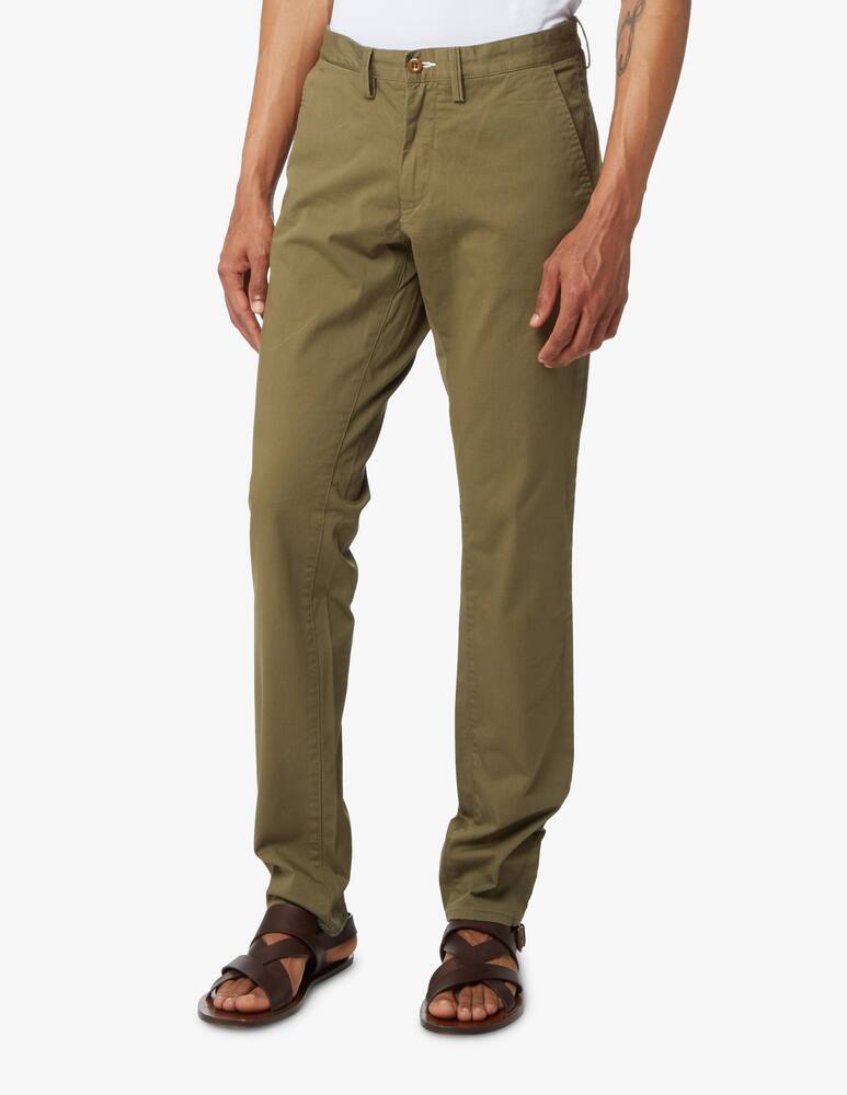 rinascente Gant Twill slim chino pant - green