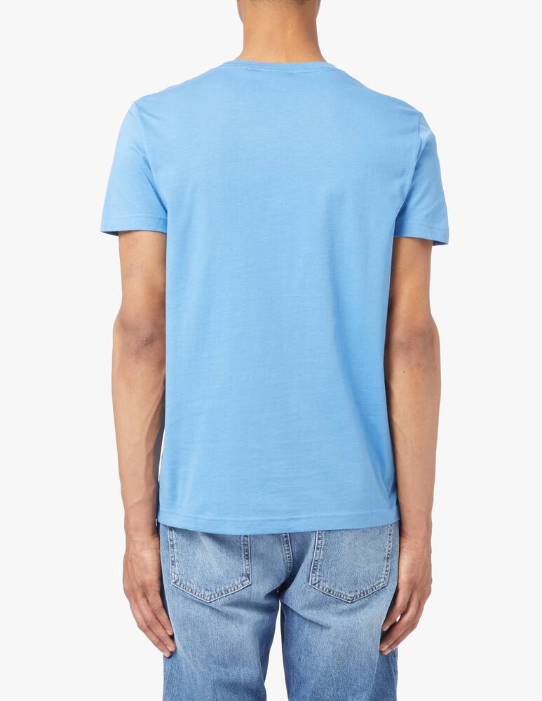 rinascente Gant Maglietta girocollo manica corta basic loghino - azzurro