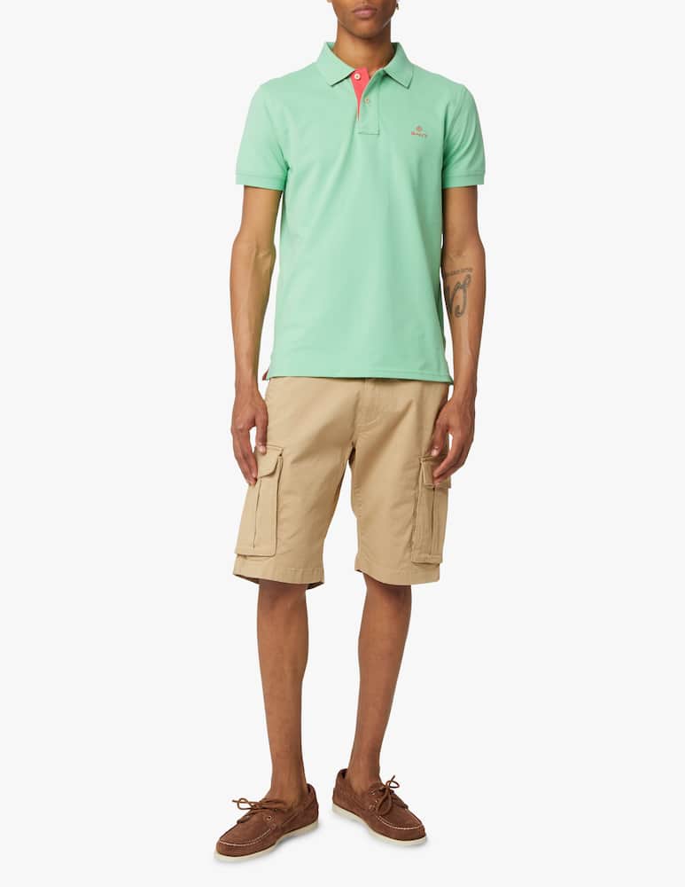 rinascente Gant Polo manica corta regular piquet sottocollo - multicolor