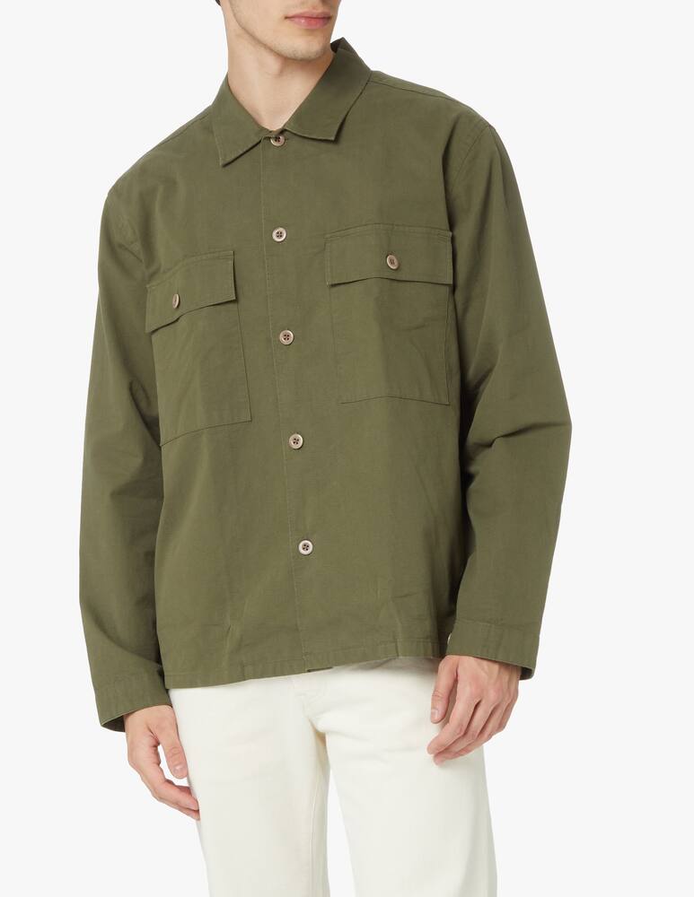 Gant Giacca overshirt tasche frontali - verde - immagine 1 Gant Giacca overshirt tasche frontali - verde - immagine 1
