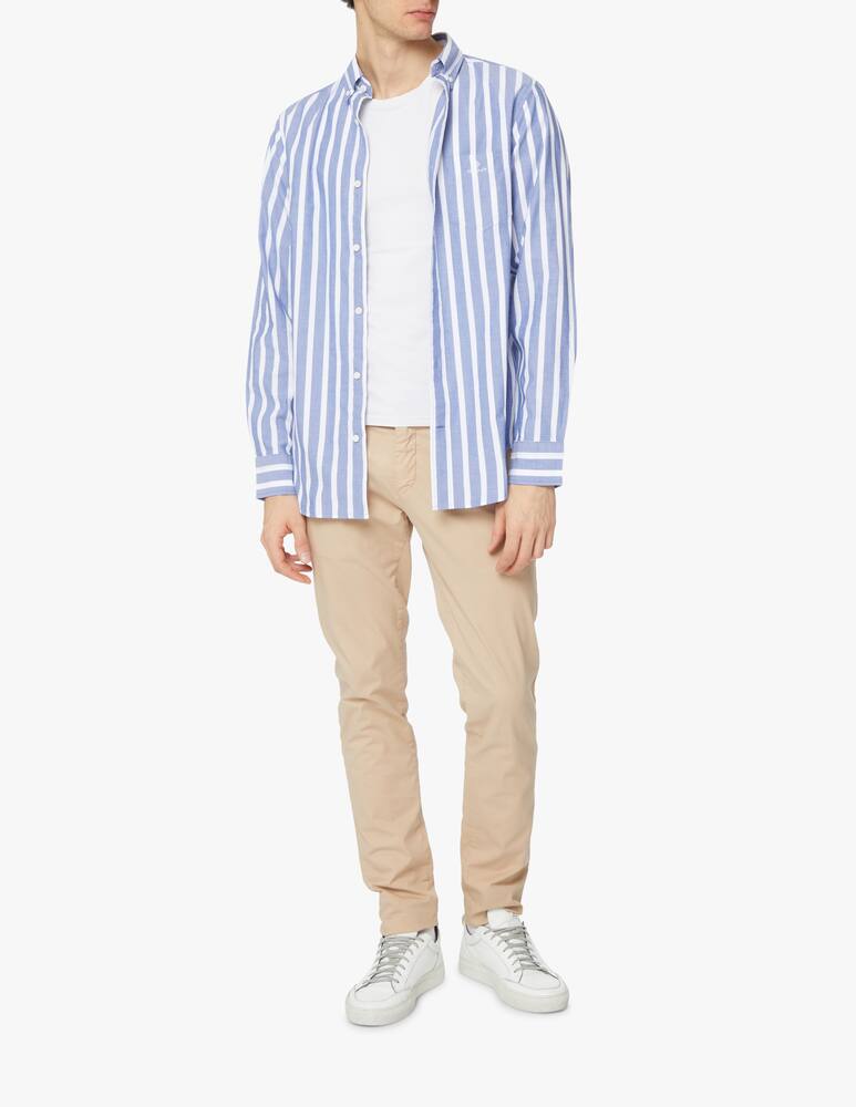 rinascente Gant Camicia manica lunga regular oxford tagliatella - multicolor