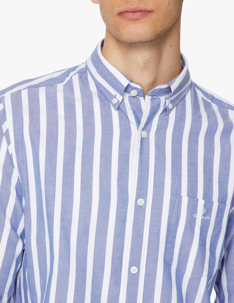 rinascente Gant Camicia manica lunga regular oxford tagliatella - multicolor
