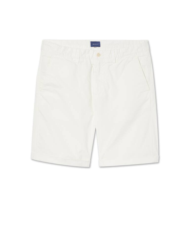 rinascente Gant Cuffed light short - white