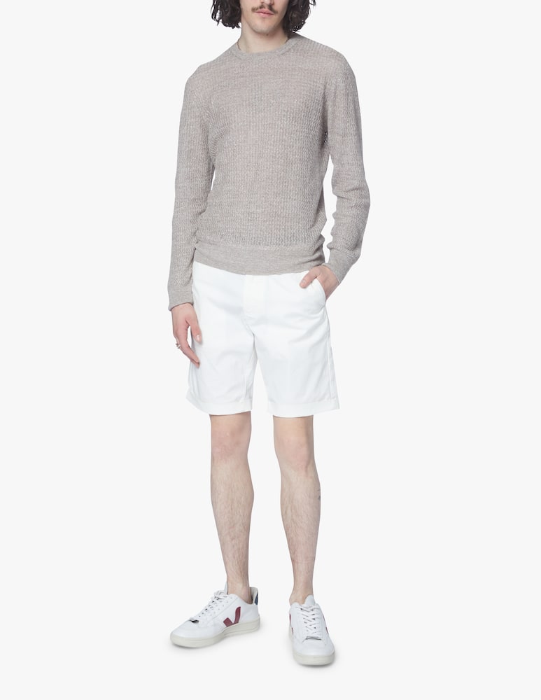 Gant Bermuda light risvolto - bianco - immagine 1 Gant Bermuda light risvolto - bianco - immagine 1
