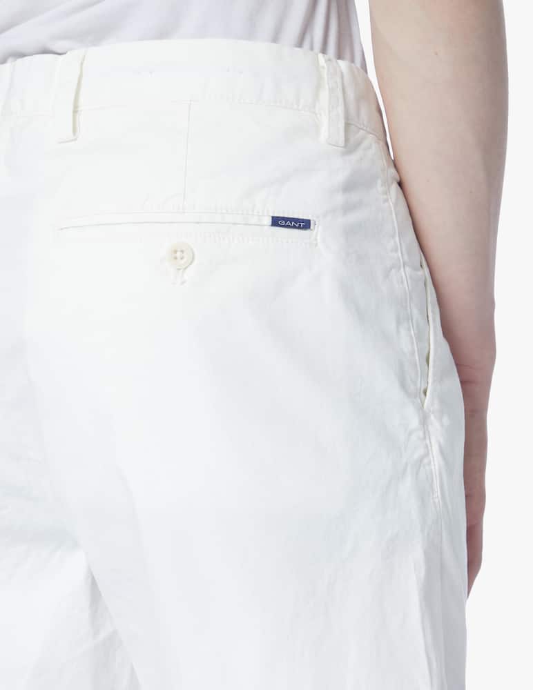 rinascente Gant Cuffed light short - white