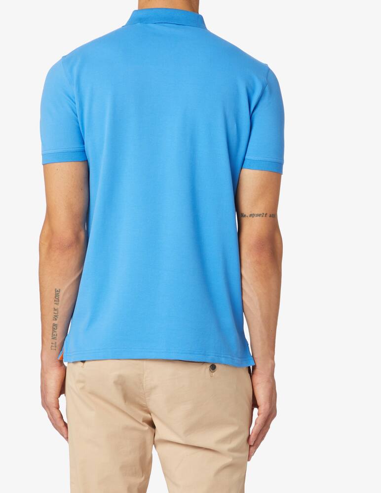 rinascente Gant Contrasting undercollar piquet regular polo - multi