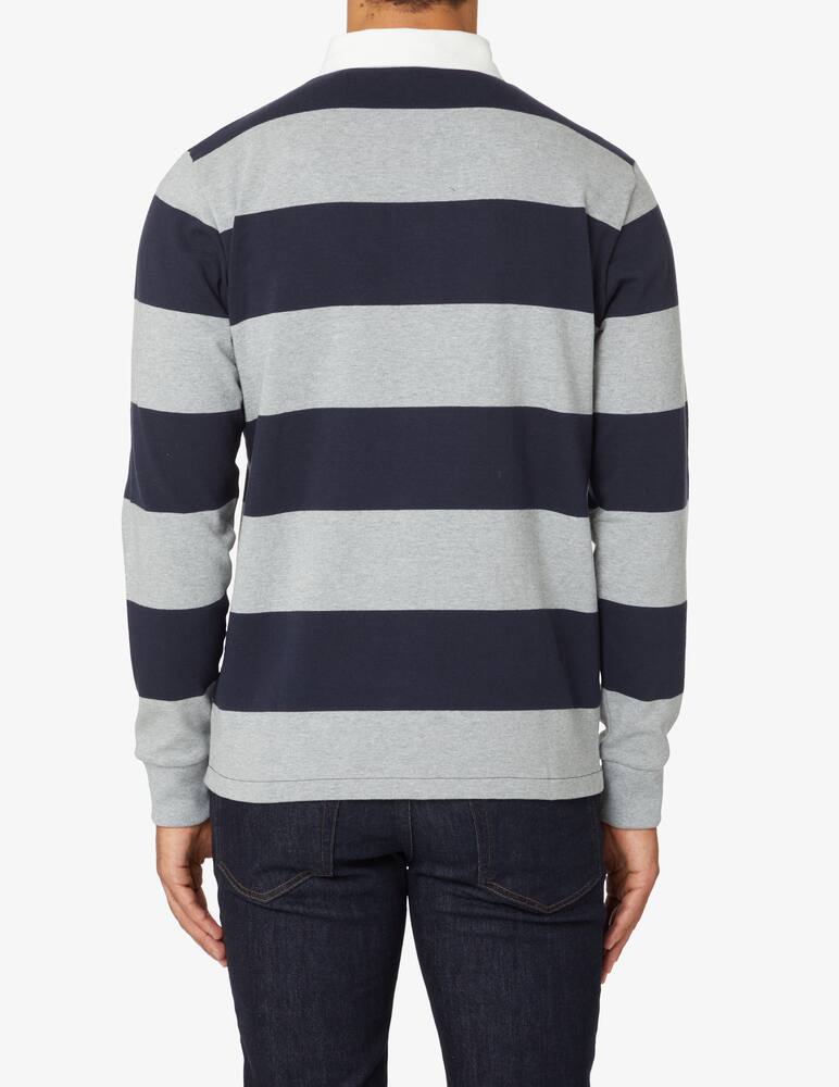 rinascente Gant Polo manica lunga in cotone - Blu