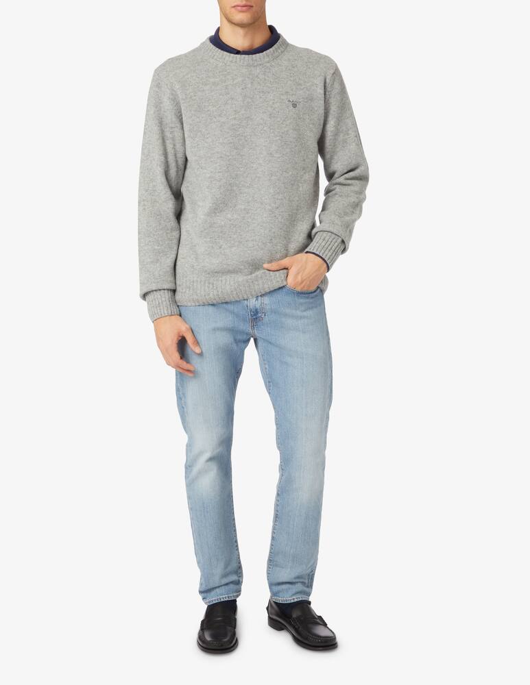 rinascente Gant Maglia girocollo shetland - Grigio