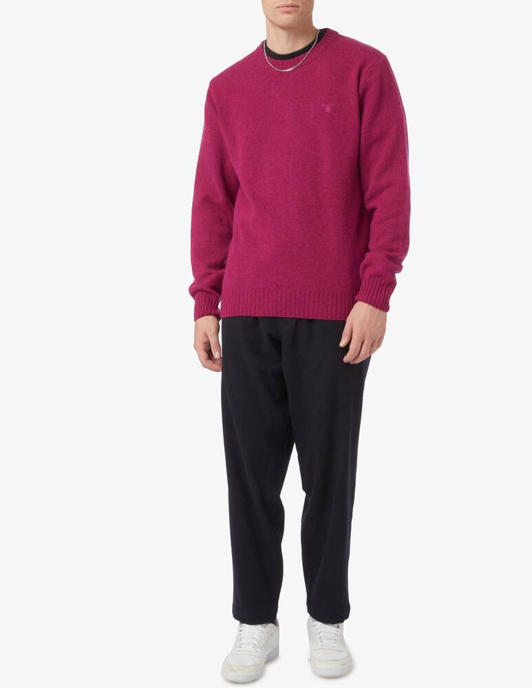 Gant Maglia girocollo shetland - Viola - immagine 2 Gant Maglia girocollo shetland - Viola - immagine 2