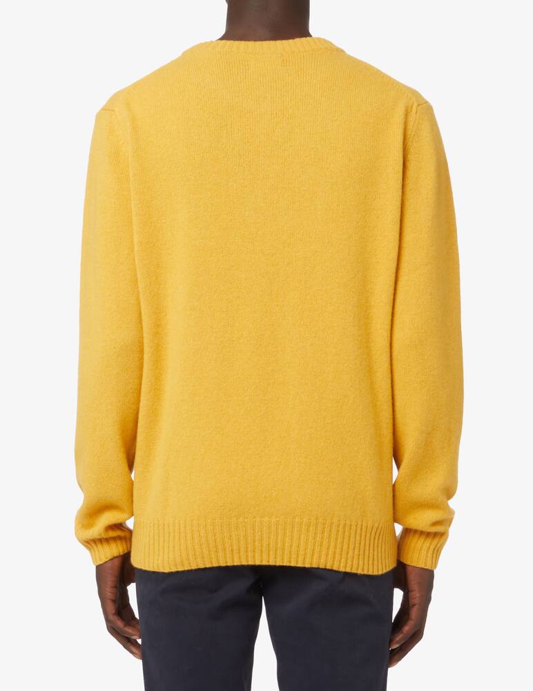 rinascente Gant Shetland wool roundneck sweater - Yellow