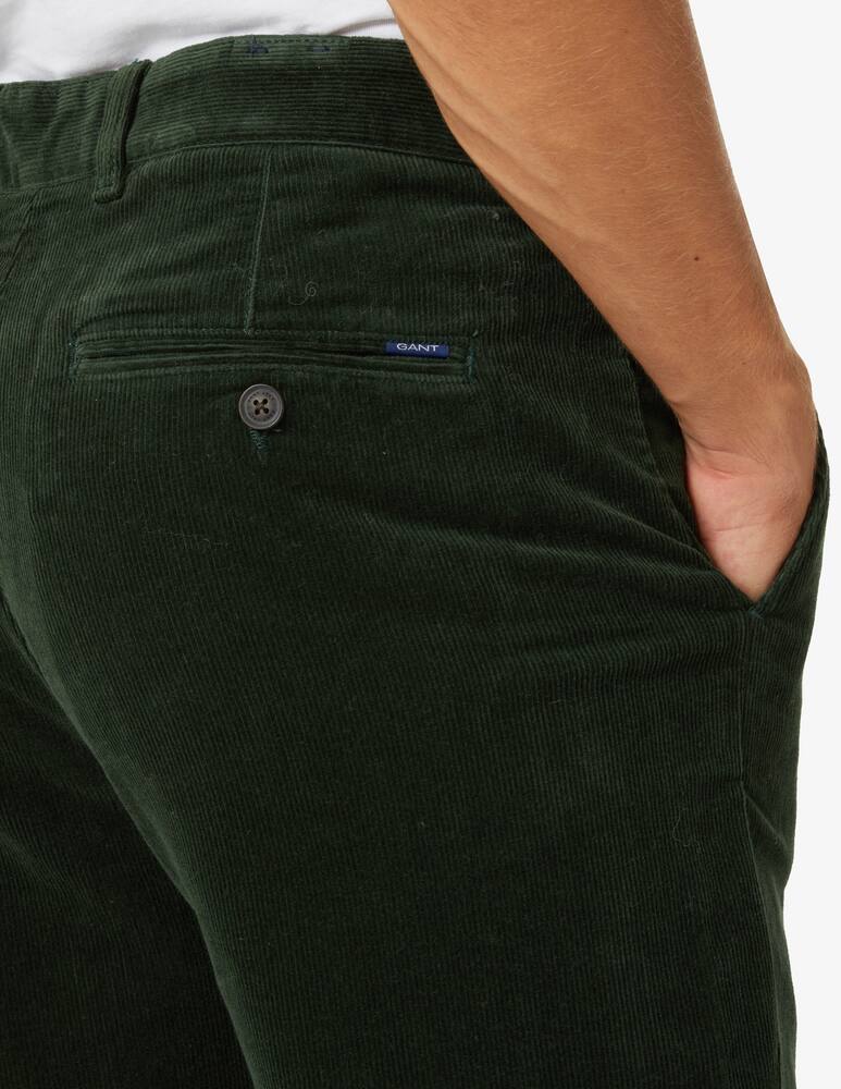rinascente Gant Pantalone in velluto millerighe - Verde