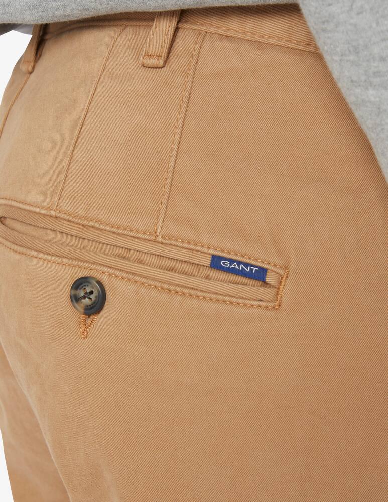 Gant Pantalone chino confort hallden - Beige - immagine 4 Gant Pantalone chino confort hallden - Beige - immagine 4