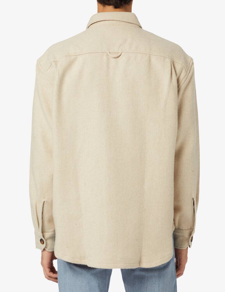 rinascente Gant Camicia overshirt in lana - Beige