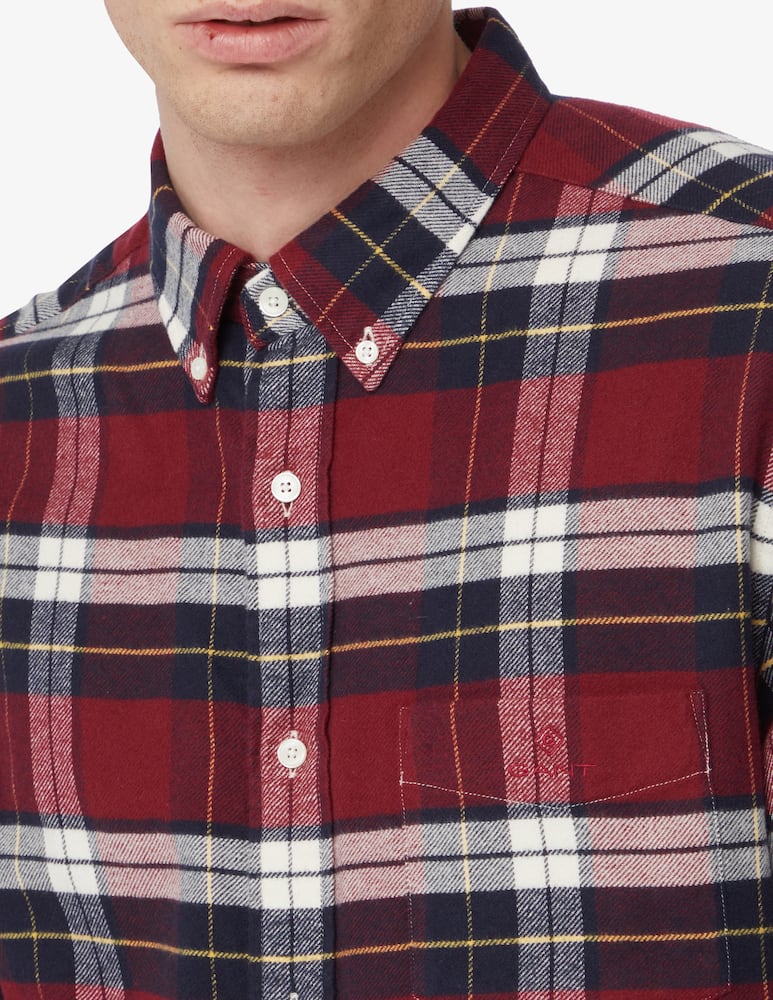 rinascente Gant Flannel checked shirt - Multi