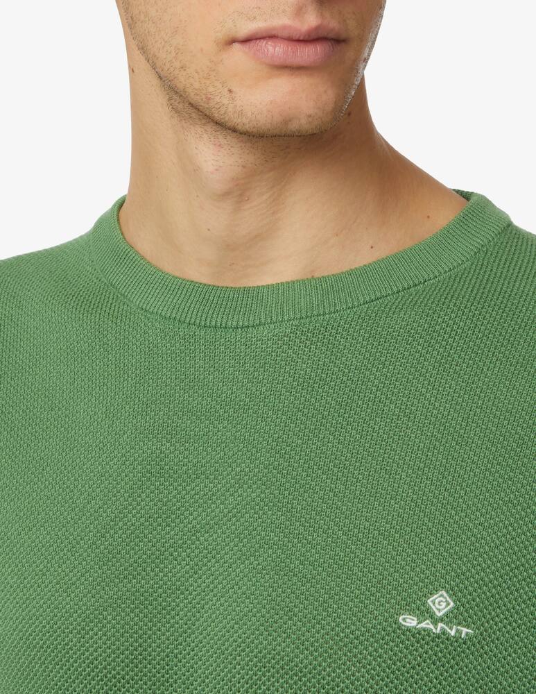 rinascente Gant Rice grain crewneck jumper 