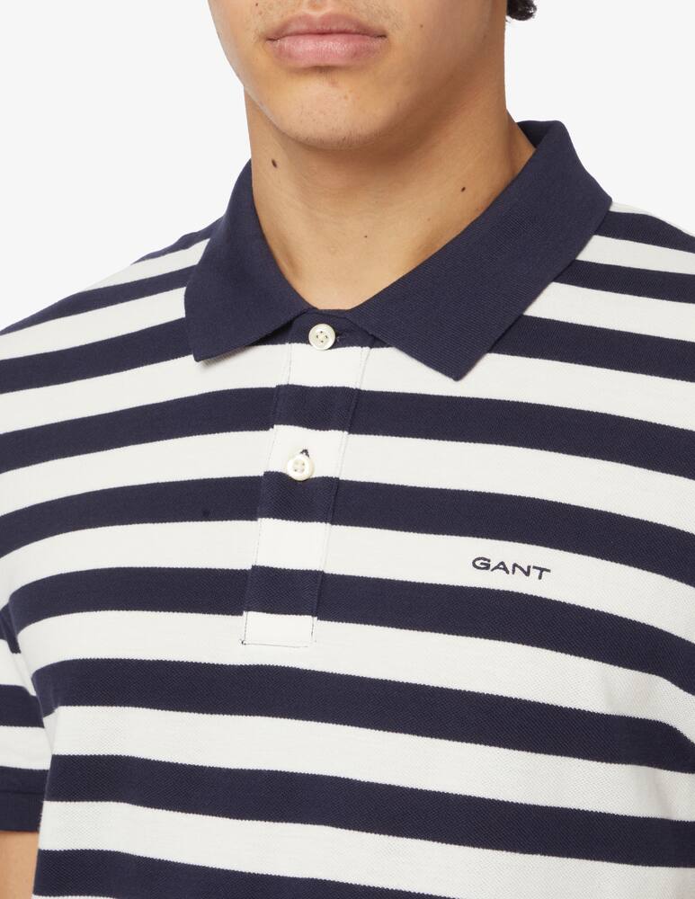 rinascente Gant Stripes piquet polo 