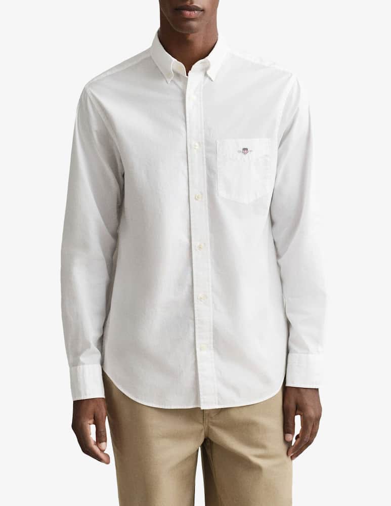 rinascente Gant Camicia classica in popeline regular fit