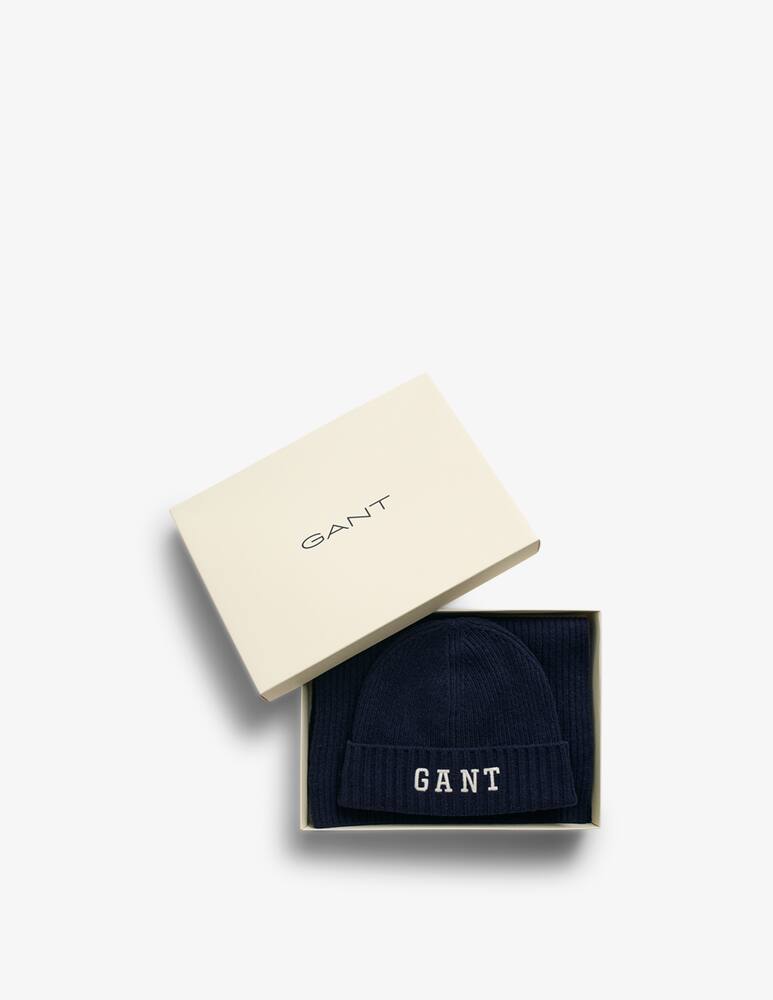 rinascente Gant Scarf+beanie gift box