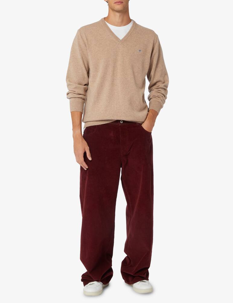 rinascente Gant Lambswool v neck jumper