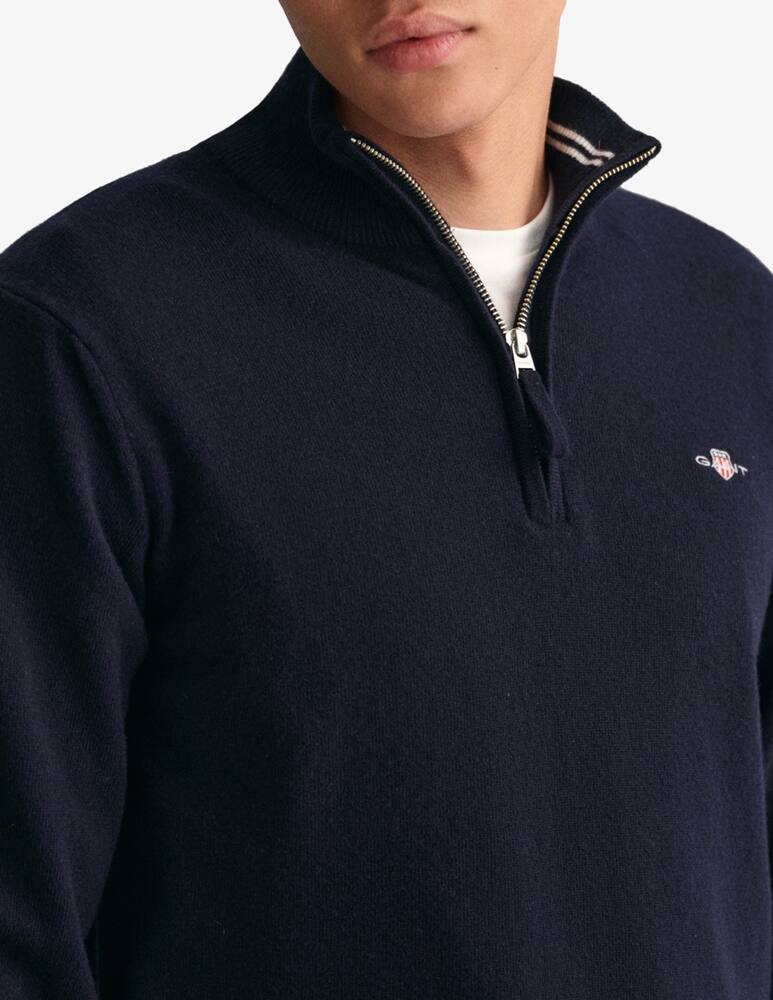 rinascente Gant Lambswool zipped jumper