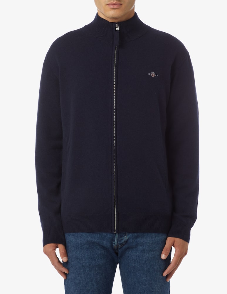 Gant Lambswool zipped jumper - picture 1 Gant Lambswool zipped jumper - picture 1